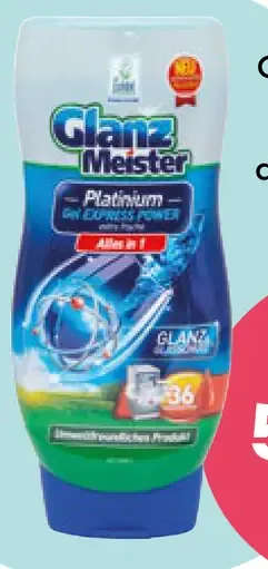 Glanzmeister Platinum gél do umývačky