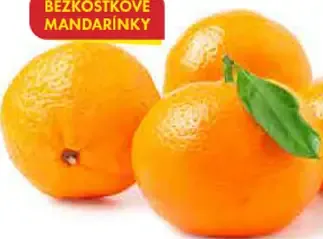 Mandarínky Satsumas