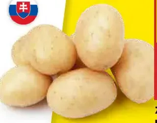 Zemiaky neskoré prané voľné