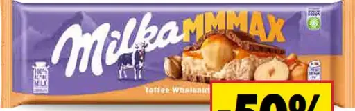 Milka čokoláda orechy a karamel