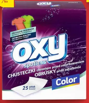 Oxy Spotless obrúsky na zachytenie farieb