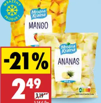 Mrožná kraina Mango/Ananás