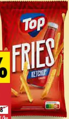 Top Fries sol/ketchup