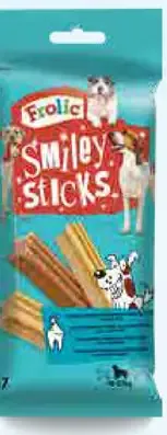 Frolic Pochúťka pre psy Smiley Sticks