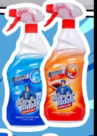 Mr. Magic Sprejový čistiť rôzne druhy