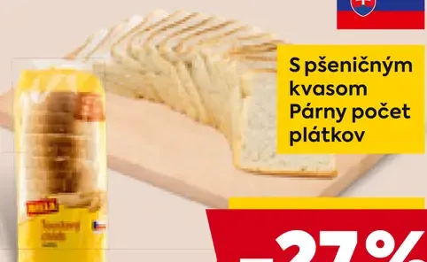 BILLA chlieb toastový svetlý/tmavý