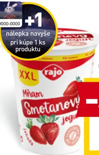 Rajo Mňam XXL smotanový jogurt