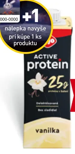 Rajo Active protein nápoj vanilka