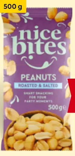 Nice bites arašidy pražené, solené