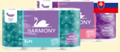 Harmony Soft 3-vrstvový toaletný papier