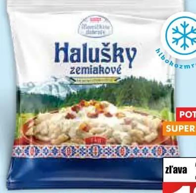 Mamičkine dobroty Halušky zemiakové