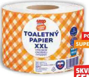 COOP toaletný papier XXL