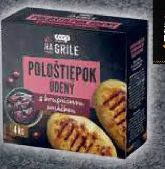 Coop Na Grile Pološtiepok údený s brusnicovou omáčkou