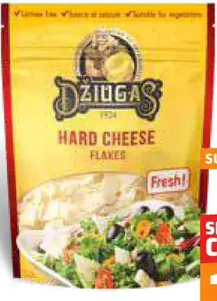 Syr Džiugas flakes