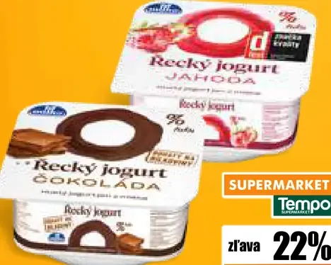 Rajo Grécky jogurt 0% tuku 2 druhy