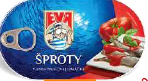 Eva šproty v paradajkovej omáčke
