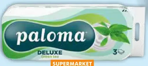 Paloma Deluxe Green Tea 3-vrstvový toaletný papier