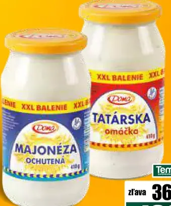 DESTILLA Ochutená majonéza XXL a Tatárska omáčka XXL