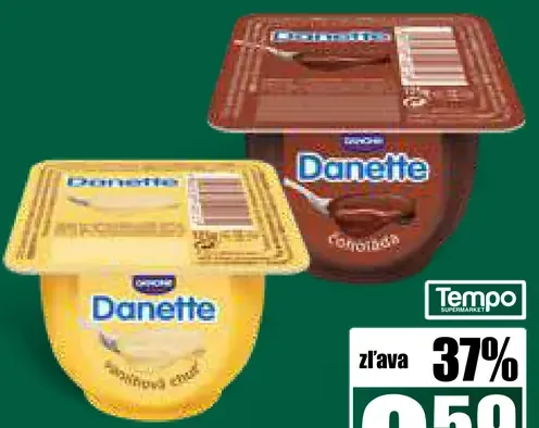 Danette dezert 2 druhy