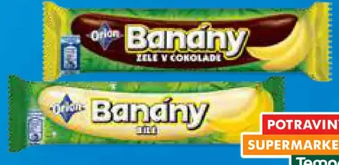 Banány v čokoláde