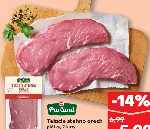 Purland Teľacie stehno orech
