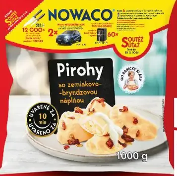 Nowaco Pirohy so zemiačkami a bryndzou