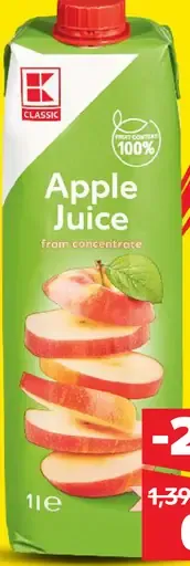 K Classic Apfel Saft 100%
