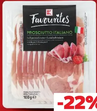 Favourites Prosciutto Italiano