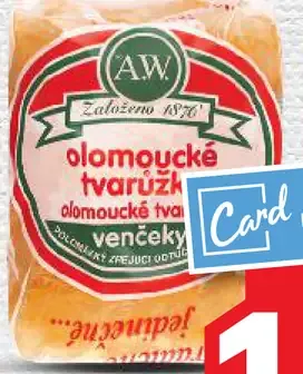 AW Olomoucké tvarůžky 1%