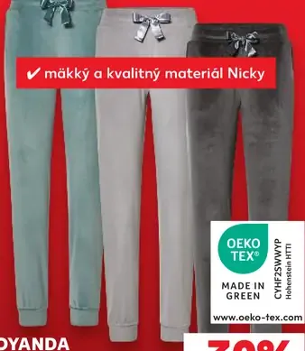 OYANDA Dámske tepláky