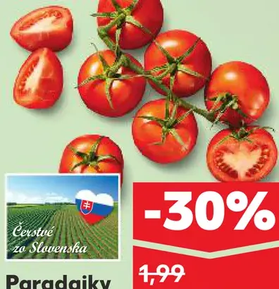 Česká chuť Paradajky strapcové