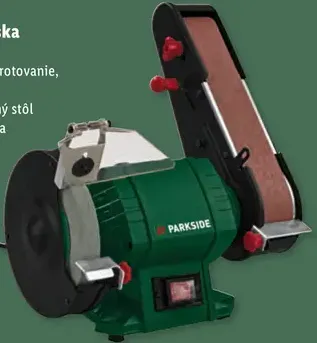 Parkside Stojanová pásová brúska