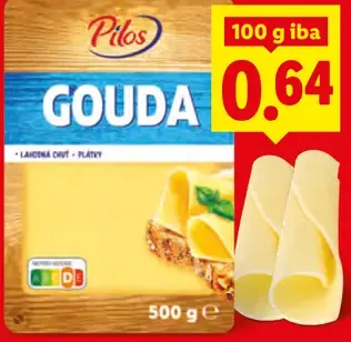 Gouda plátky