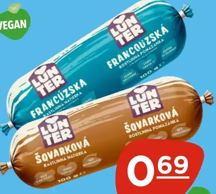 Lunter nátierka Francúzska Šováková