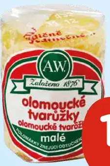 A. W. Olomoucké tvarôžky malé