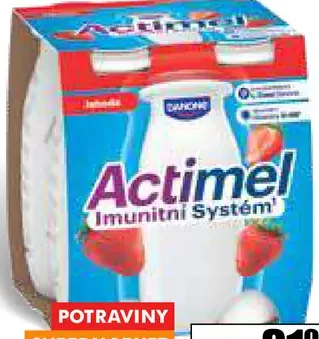 Rajo Actimel jahodový