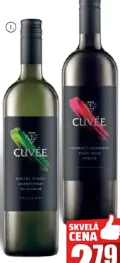 Cuée víno červené