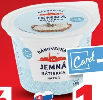 Bánovecká Mliekáreň Mliečna nátierka