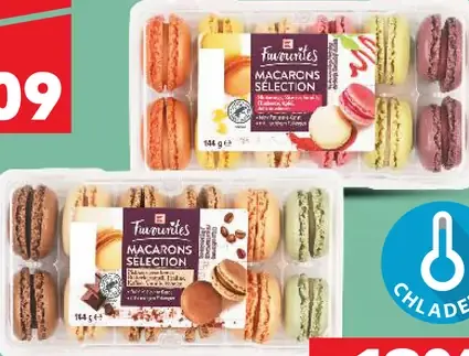 Favorites Kakao Makrónky rôzne druhy