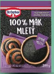 Dr. Oetker 100% Mletý mak