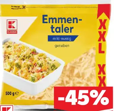 K-Classic Emmentaler 45 %