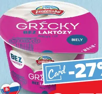 Grécky jogurt biely delaktozovaný