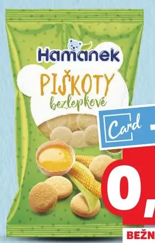 Hamánek Piškoty bezlepkové