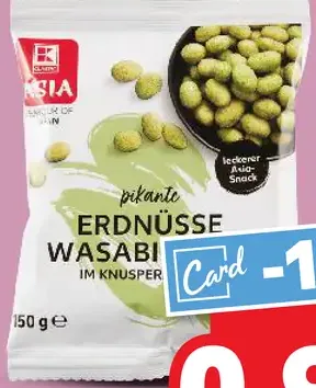 K-Classic Arašidy vo wasabi cestíčku