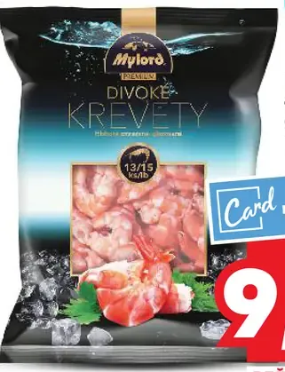 Divoké krevety