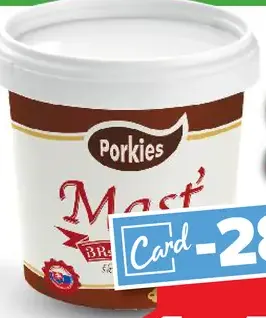Porkies Škvarková bravčová masť