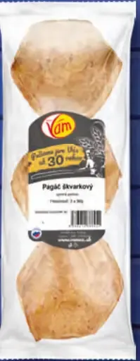 Vamex pagáče rôzne druhy
