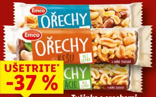 Tyčinka s orechami