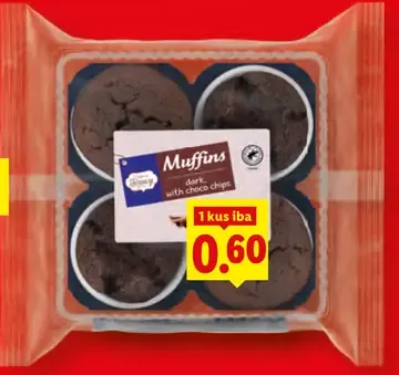 Muffiny rôzne druhy
