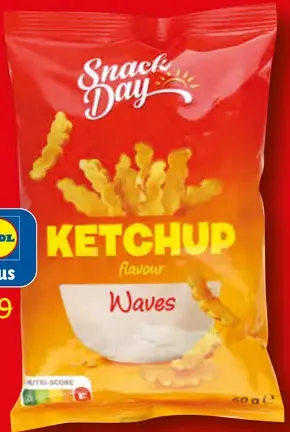 Snack Day Ketchup Flavour Waves